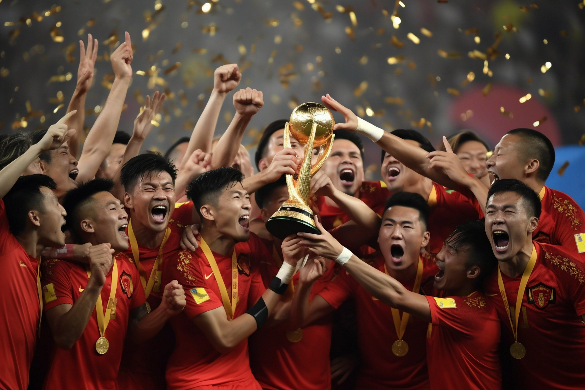 中国队在国际比赛中实现扭转局面，令人瞩目